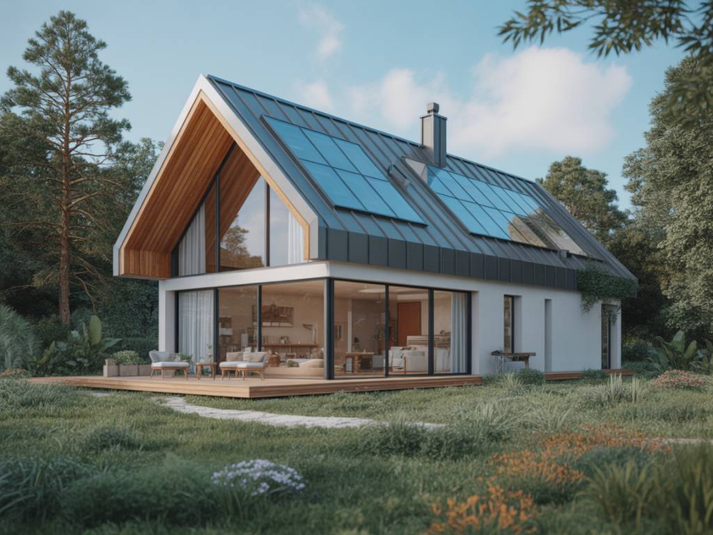 Maison bioclimatique 2.0 : comment l’intelligence artificielle optimise l’énergie, le confort et l’empreinte carbone